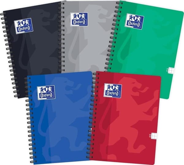 Colosbook B5/80K Esse ruudukko (5kpl) OXFORD