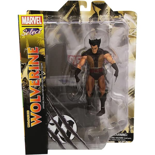 Marvel Select Wolverine Unmask figur 18cm