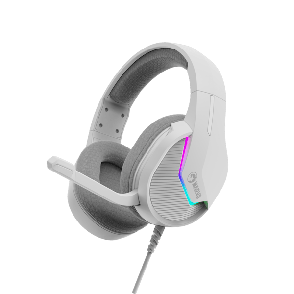 MARVO H8618 RGB WH HEADSET HVID