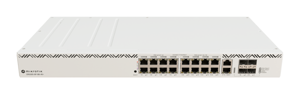NET SWITCH 18PORT 1000M 4SFP+/CRS320-8P-8B-4S+RM MIKROTIK