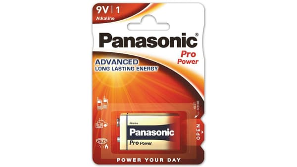 Panasonic Alkaline Pro Power 6LR61PPG