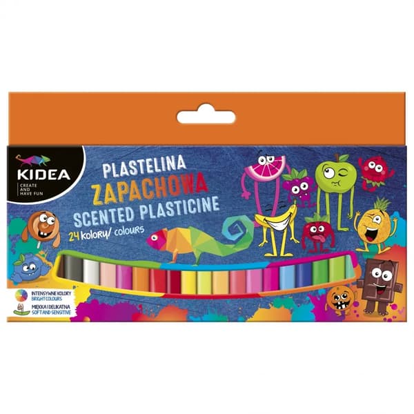 PLASTICINE 24COL DUFT DERF KIDEA PUD
