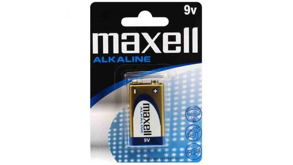 Alkalinebatteri Maxell MXBLR6LR61 LR61 9V
