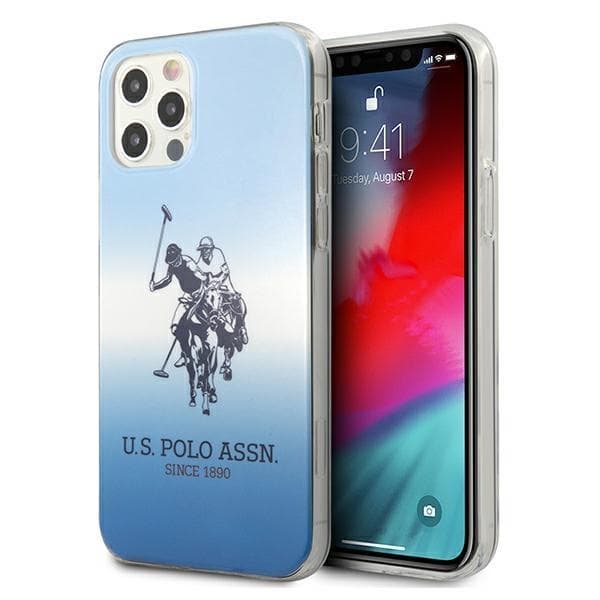 US Polo USHCP12MPCDGBL iPhone 12/12 Pro 6,1\" blå/blue Gradient Collection