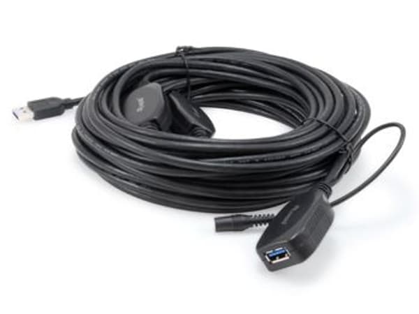 Kaapeli USB Equip USB-A - USB-A 15 m Musta (133348)