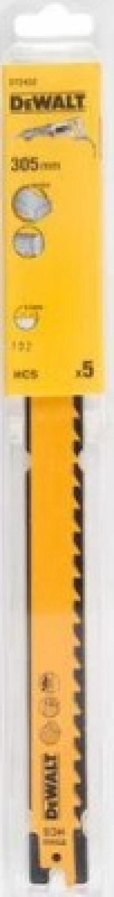DEWALT SÅGBLAD. 305mm TRÄ/5st/5st