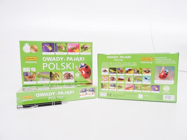 Muistipeli - Puolan hyönteiset ja klovnit