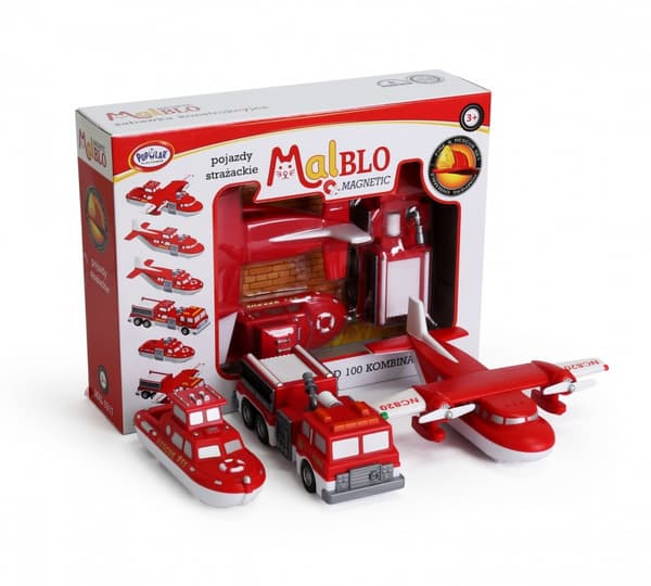 MalBlo Magneettiset Strazack-ajoneuvot