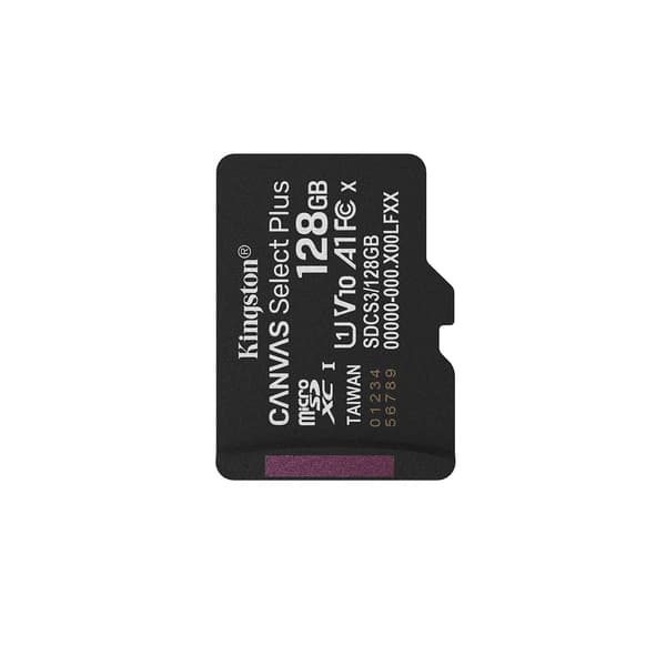 Kingston Flash-kort Canvas Select Plus - microSDXC UHS-I - 128 GB