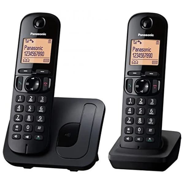 KX-TGC212 Dect Svart + extra hörlur
