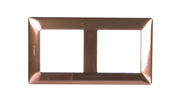 Legrand Dubbelram Valena Life koppar (754162)