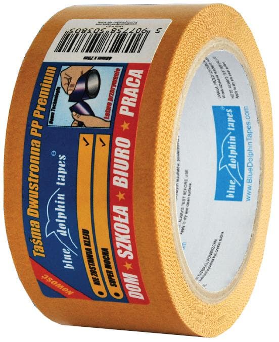 DOBBELTSIDET PP SUPER AFBRYDELSESTAPE 48MM*25M