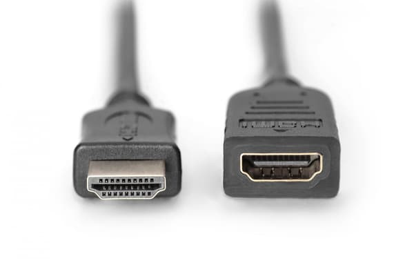Backlash HDMI DIGITUS AK-330201-030-S Ethernet 1.4 KULTA 3m musta