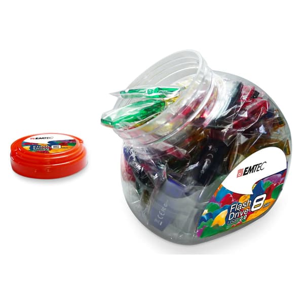 EMTEC USB-muistitikku 32GB C410 USB 2.0 Candy Jar 80 kpl