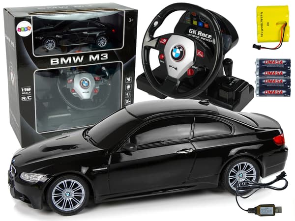 Kauko-ohjattava auto BMW M3 musta