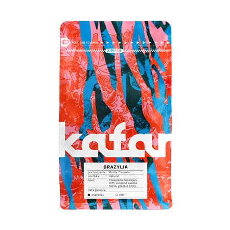 Kafar Hela Kaffebönor Brasilien Monte Carmelo 250g