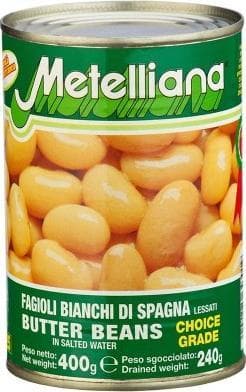 Italmex spanske hvide bønner Jas 400 g