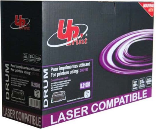 UPrint kompatibel trumma med DR2100, B.2100D, svart, 12000 sidor