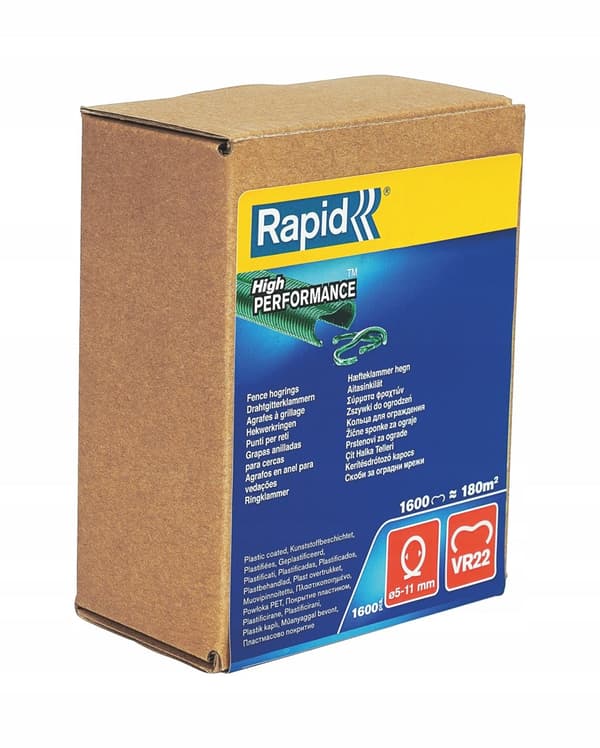 Rapid Hæfteklammer RAPID 1600 VR22 grøn