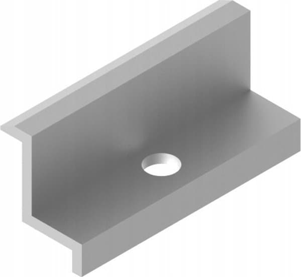 Paneelin sivukahva BUF40L musta 827340