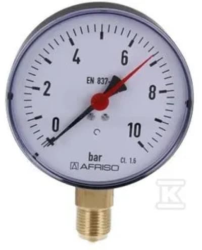 PAINEMITTARI RF100D201 PION.MET 1/2\" 0-10BAR