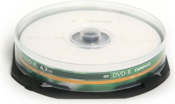OMEGA DVD-R 4.7GB 16X CAKE*10 [56816]