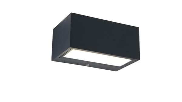 Væglampe Light it Væglampe Gemini 1 antracit