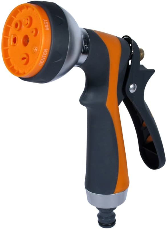 7-FUNKTIONS BLØD SØLV PISTOLSPRINKLER