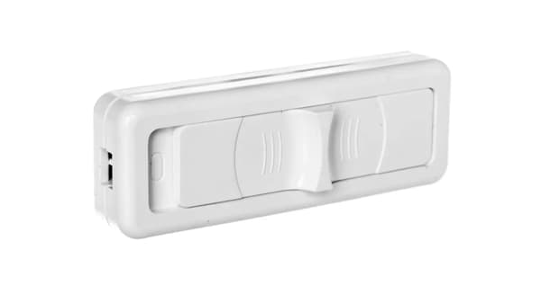 Acar Connector hvid reb 2 spor - WS-1P