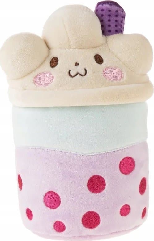 Bubble Tea Maskotti Bablusie 21 cm Mustikkalaatikko