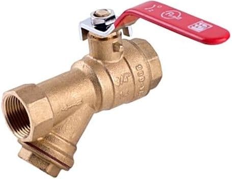 Perfexim Vattenkulventil WW DN15 med filter tung typ PHA-006 G1/2 WW PN30 DN15 [8/80]