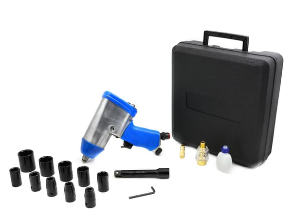 Luftdriven mutterdragare med 1/2\" hylsor (5)