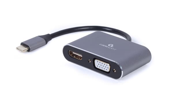 USB til VGA/HDMI-adapter GEMBIRD A-USB3C-HDMIVGA-01