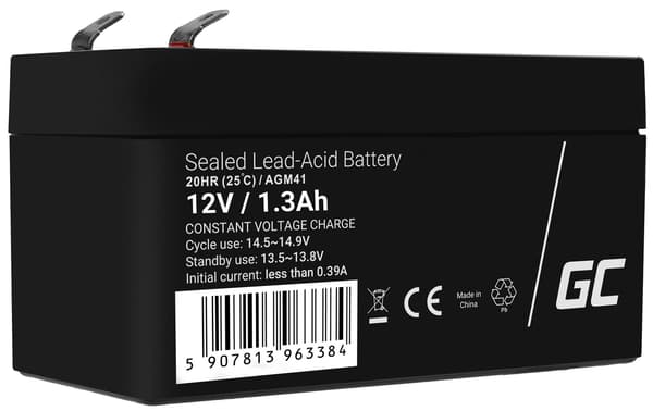 GREENCELL akku AGM VRLA 12V 1.3Ah