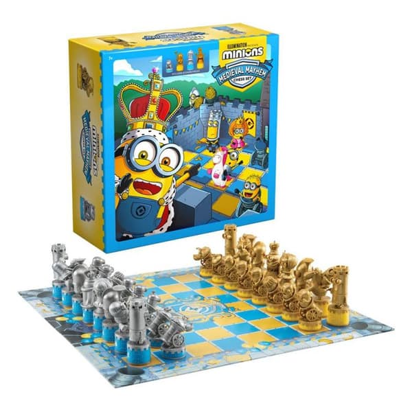 Minions Middelalderligt Kaos Skaksæt