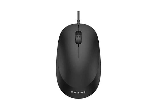 Philips SPK7207 Trådbunden Mus Svart