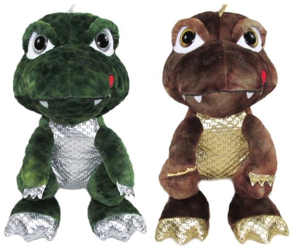 Maskot Drage 25cm 2 farver 167439 mix pris for 1 stk