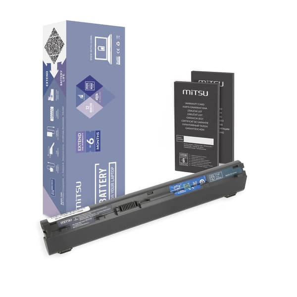Bærbar batteri MITSU BC/AC-TM8372 (63 Wh; til Acer bærbare computere)