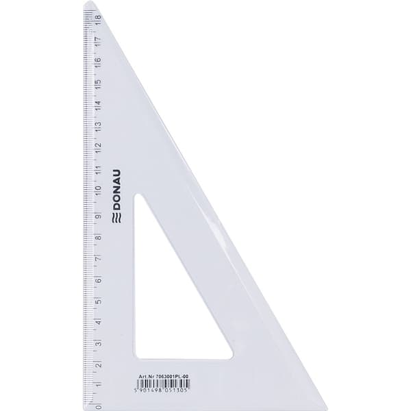 Donau Ekirk stor, 19cm, 60, transparent
