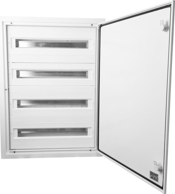 Modulärt ställverk 4x24 infällt IP54 DARP-96 alu. vit 9.424