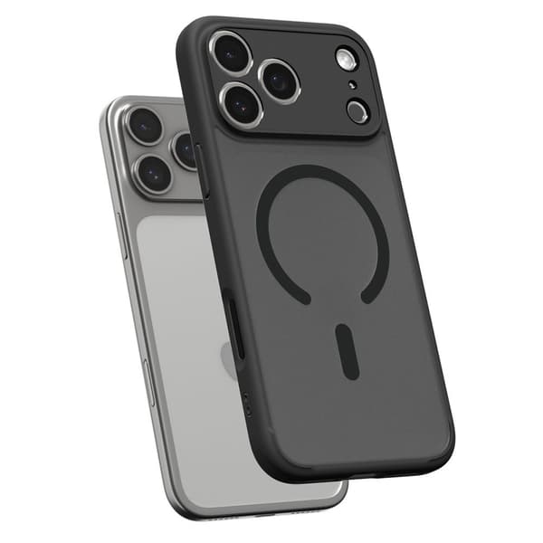 Spigen Ultra Hybrid MagSafe, himmeänmusta - iPhone 17 Pro