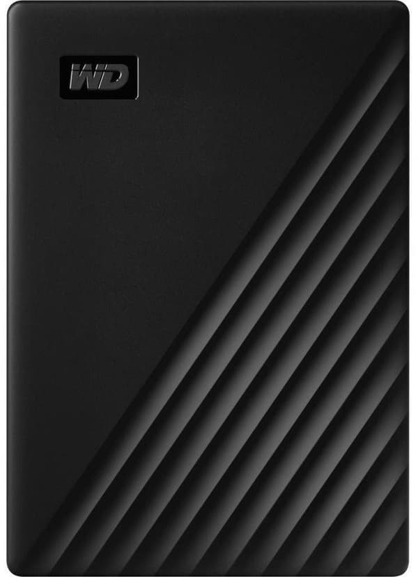 WD Harddisk WDBPKJ0050BBK - 5 TB - USB 3.2 Gen 1 - Sort
