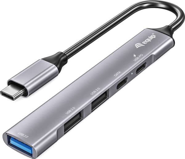 Equipenie telakointiasema USB-C-> 1xUSB-C, 1xUSB3.0,2xUSB2.0,100WPD 0.15m si