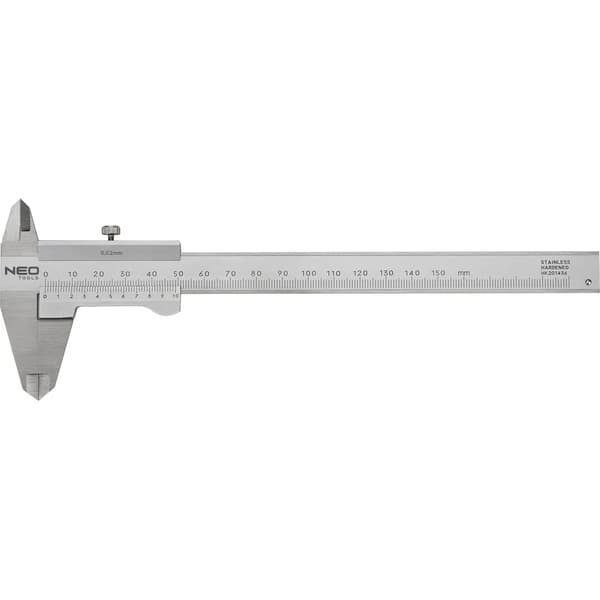 Neo Skjutmått 150mm rostfritt stål (75-001)