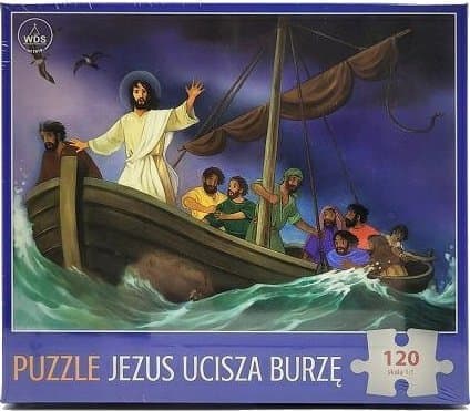 Palapeli 120 - Jeesus tyynnyttää myrskyt