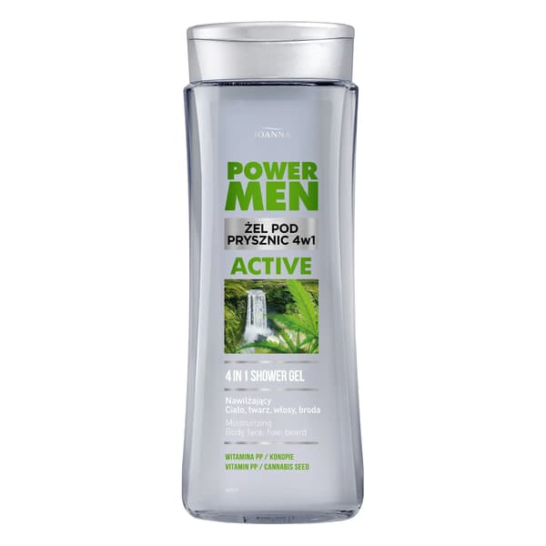 Joanna JOANNA*POWER MEN geeli p/pr.4in1 300ml
