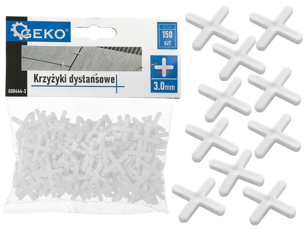Afstandskryds - 3,0mm - op.150stk (100)
