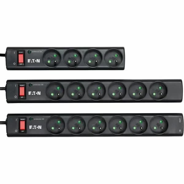 Beskyttelse mod overspænding Eaton PS6F Sort