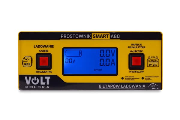 Smart Volt ensretter Polen 6V/12V/24V 15A A80