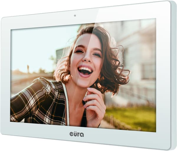 VIDEO INTERCOM EURA VDP-86A3 - 10\" näyttö valkoinen TUYA